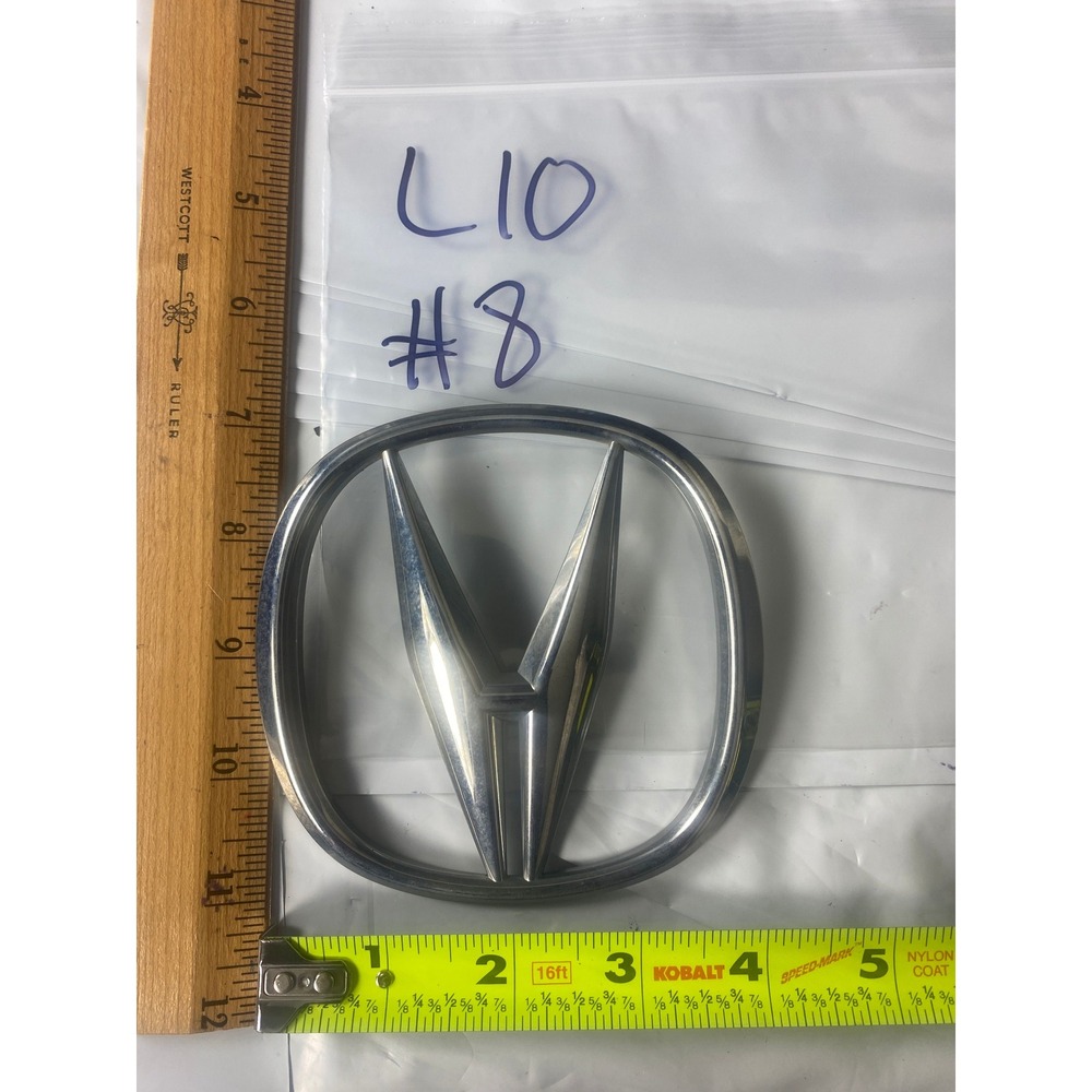 Acura Chrome Silver‎ Front Rear Trunk Hood